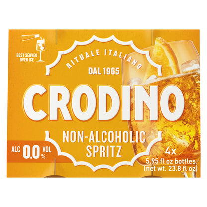Crodino Non-Alcoholic Spritz - 175ML - Front Label