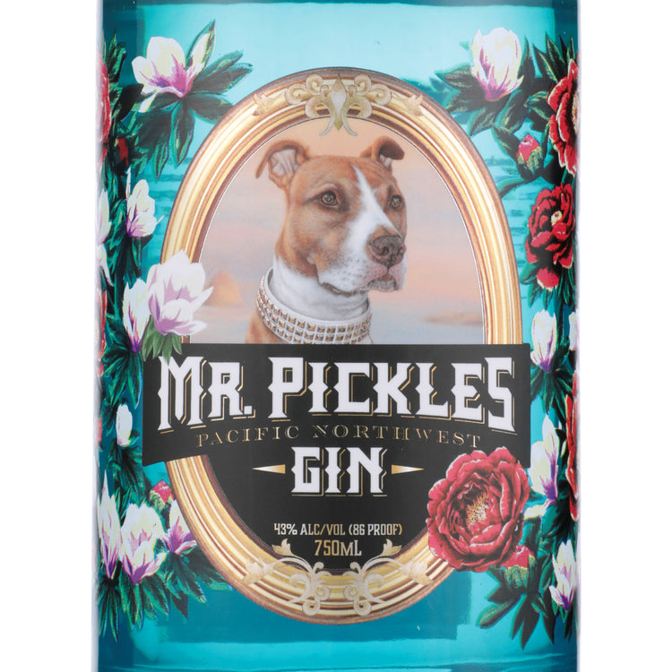 Mr. Pickles Gin 86 - 750ML - Front Label