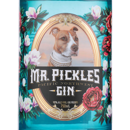 Mr. Pickles Gin 86 - 750ML - Front Label