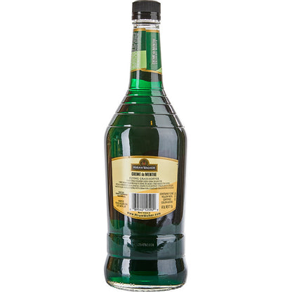 Hiram Walker Creme De Menthe Green 30 - 1.0L - Back