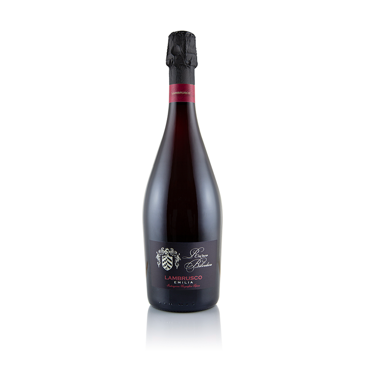 Ronco Belvedere Sparkling Lambrusco Emilia - 750ML - Front