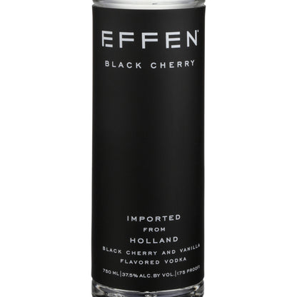 Effen Black Cherry Flavored Vodka 75 - 750ML