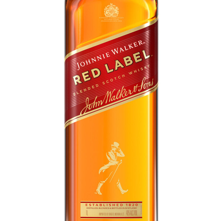 Johnnie Walker Blended Scotch Red Label 80 - 1.0L - Front Label