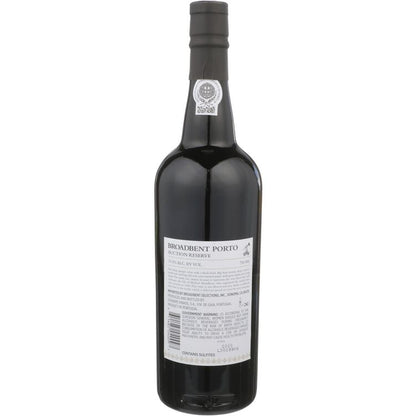 Broadbent Porto Auction Reserve - 750ML - Back