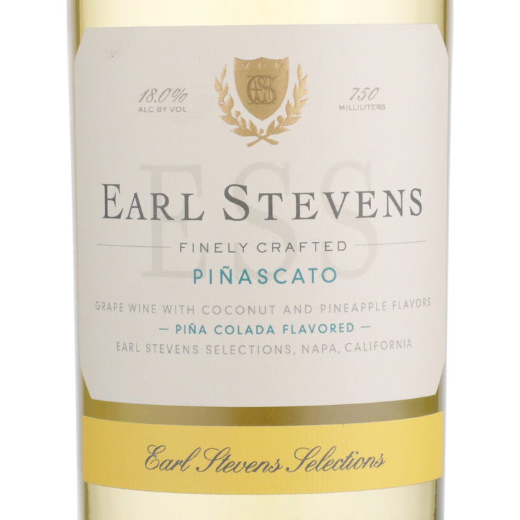 Earl Stevens Pinascato Flavored Wine - 750ML - Front Label