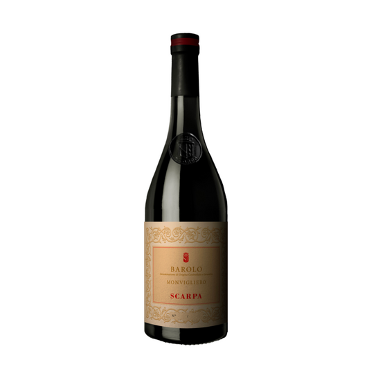 Scarpa Barolo Monvigliero 2018 Wood Box - 750ML - Front