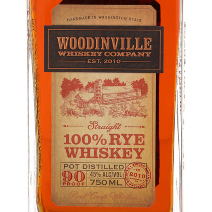 Woodinville Whiskey Co. Straight Rye Whiskey Signature 90 - 750ML