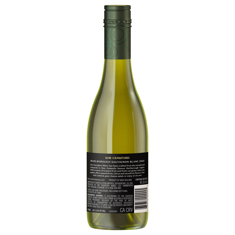 Kim Crawford Sauvignon Blanc Marlborough - 375ML - Back