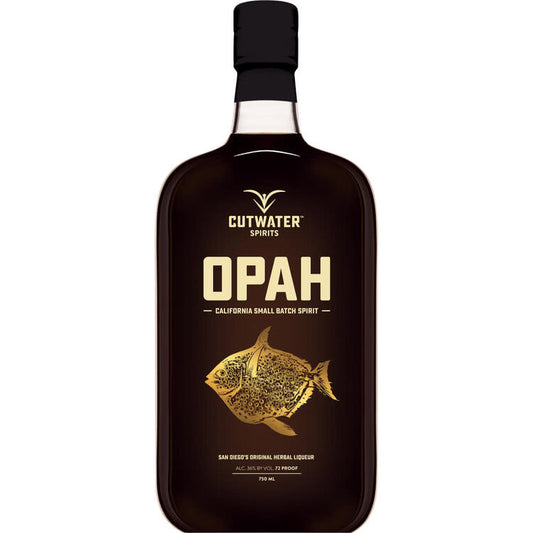 Cutwater Herbal Liqueur Opah Small Batch 72 - 750ML - Front