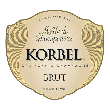 Korbel Brut Champagne California - 750ML