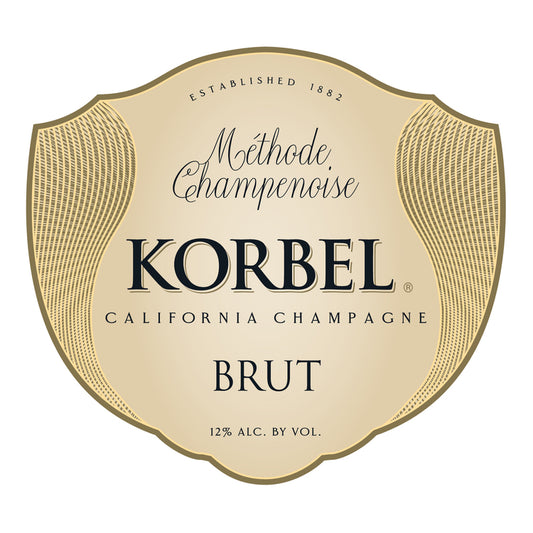 Korbel Brut Champagne California - 750ML
