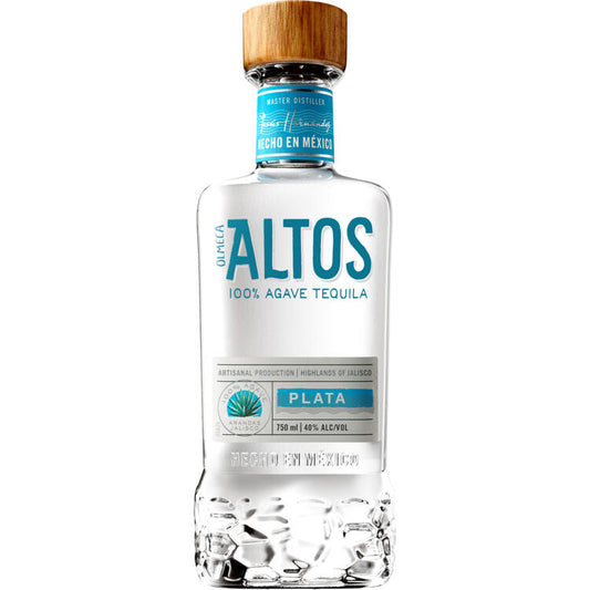 Olmeca Altos Tequila Plata 80 - 750ML - Front