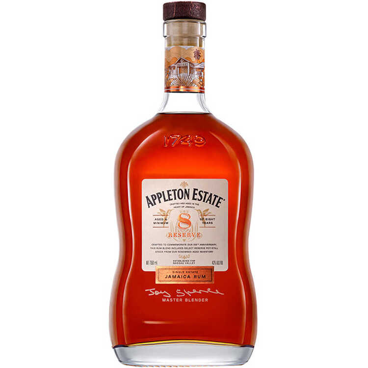 Appleton Estate Aged Rum Reserve 8 Yr 86 - 750ML - Front
