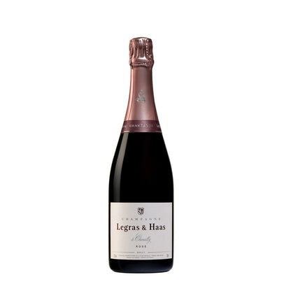 Legras & Haas Champagne Brut Rose - 1.5L - Front