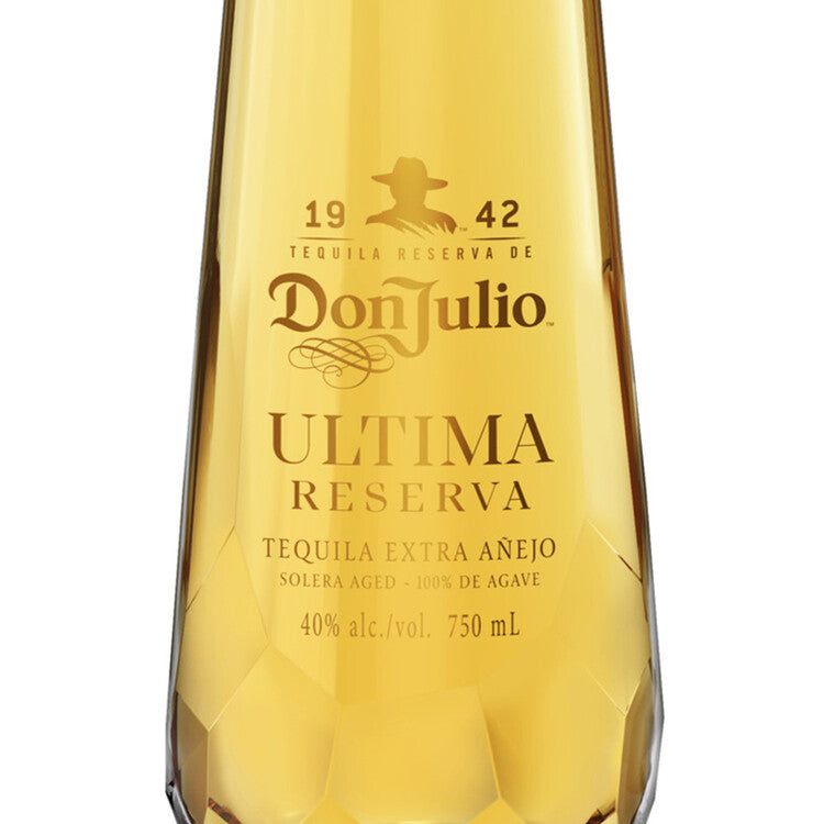 Don Julio Tequila Extra Anejo Ultima Reserva 80 - 750ML - Front Label
