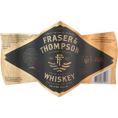 Fraser & Thompson Whiskey 84 - 750ML - Front Label