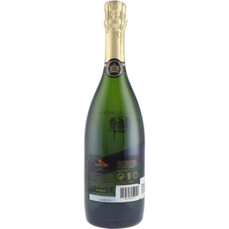 G.H. Mumm Champagne Brut Cordon Rouge - 750ML - Back