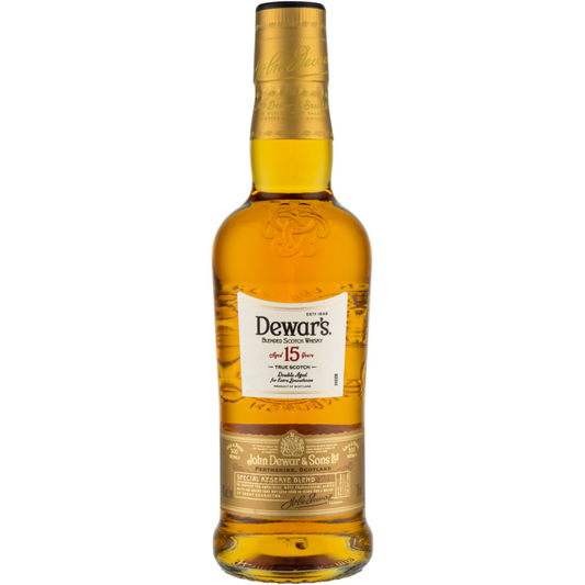 Dewar's Blended Scotch Special Reserve 15 Yr 80 - 375ML - Front