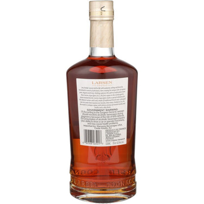 Larsen Cognac Aqua Ignis 84.6 - 750ML - Back