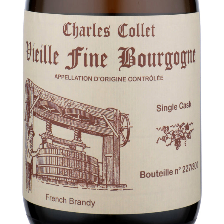 Romain Collet Brandy Bourgogne 80 - 700ML - Front Label