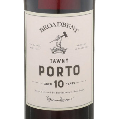 Broadbent Porto Tawny 10 Yr Wood Box - 500ML