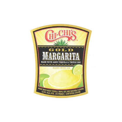 Chi-Chi's Margarita Gold 25 - 1.75L - Front Label