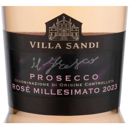 Villa Sandi Prosecco Brut Il Fresco Rose Millesimato 2023 - 750ML - Front Label