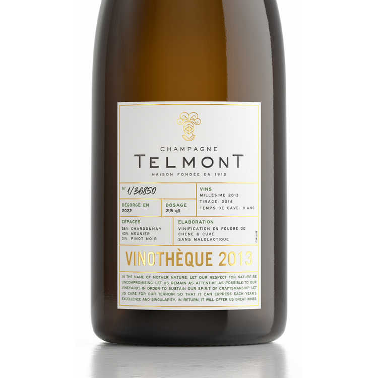 Telmont Champagne Extra Brut Blanc De Blancs Vinotheque - 750ML