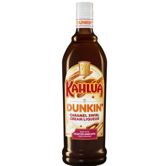 Kahlua Coffee Liquor Dunkin Caramel Swirl 32 - 750ML - Front