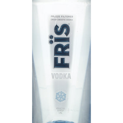 Fris Vodka 80 - 1.75L - Front Label