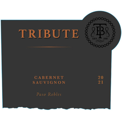 Tribute Cabernet Sauvignon Paso Robles - 750ML - Front Label