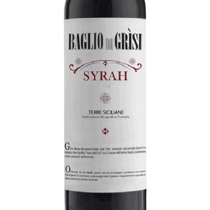 Baglio Di Grisi Syrah Terre Siciliane 2021 - 750ML
