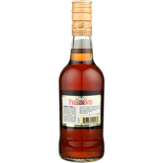 Presidente Brandy 80 - 375ML - Back