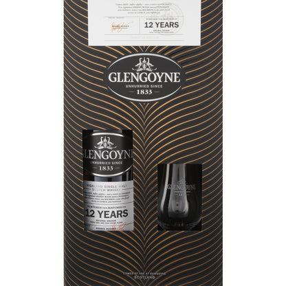 Glengoyne Single Malt Scotch 12 Yr 86 W/ Glass - 750ML
