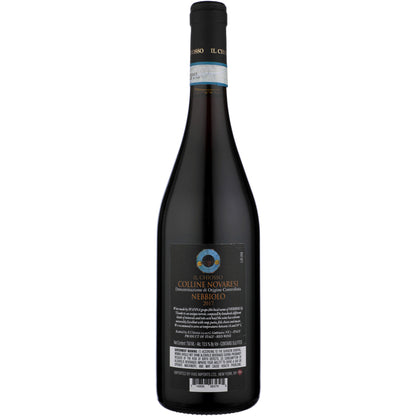 Il Chiosso Nebbiolo Colline Novaresi 2017 - 750ML - Back