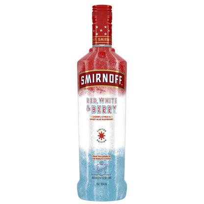 Smirnoff Red White & Berry Flavored Vodka 60 - 750ML - Front