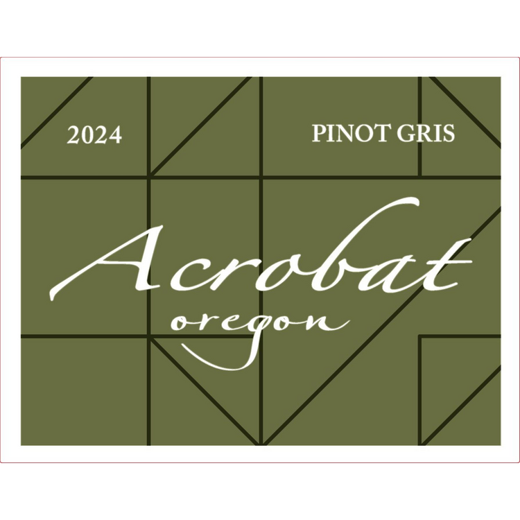 Acrobat Pinot Gris Oregon 2024 - 750ML - Front Label