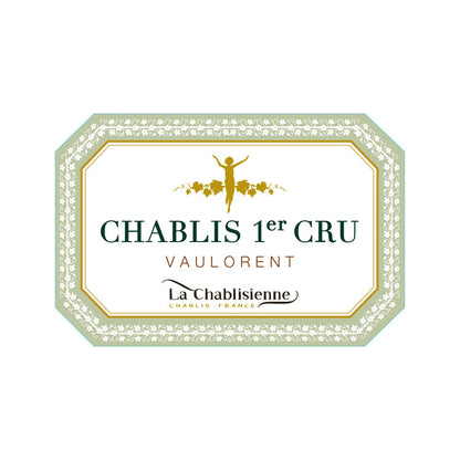 La Chablisienne Chablis Vaulorent Premier Cru 2021 - 750ML