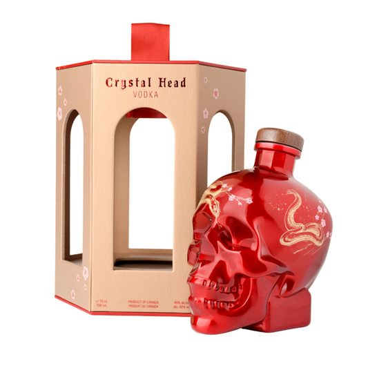 Crystal Head Vodka Lunar New Year Snake 80 W/Lantern - 700ML - Front