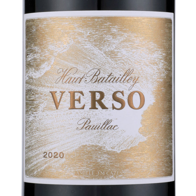 Haut Batailley Verso Pauillac 2020 - 750ML - Front Label