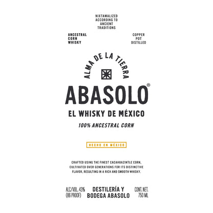Abasolo Corn Whisky Alma De La Tierra 86 - 750ML