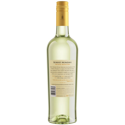 Robert Mondavi Private Selection Sauvignon Blanc California - 750ML - Back