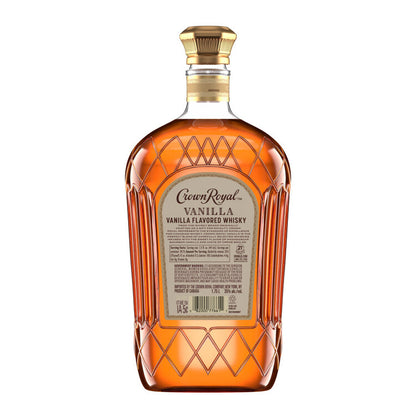 Crown Royal Vanilla Flavored Whiskey 70 - 1.75L - Back