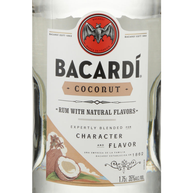 Bacardi Coconut Flavored Rum Bacardi Coco 70 - 1.75L - Front Label