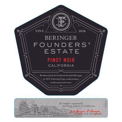 Beringer Founders' Estate Pinot Noir Founders' Estate International - 750ML