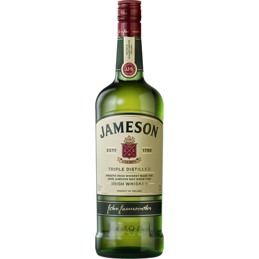 Jameson Blended Irish Whiskey 80 - 1.0L - Front