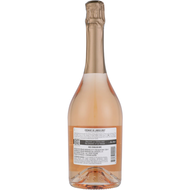 Gerard Bertrand Cremant De Limoux Brut Rose Heritage An 825 2021 - 750ML