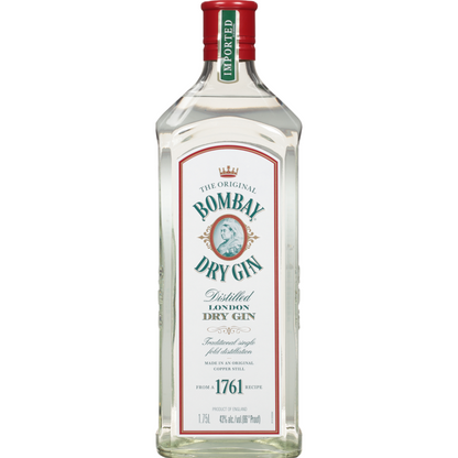 Bombay London Dry Gin 86 - 1.75L - Front