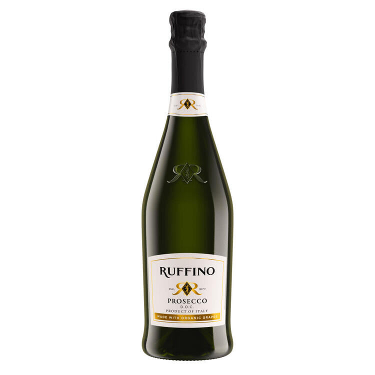 Ruffino Prosecco Brut Made With Organic Grapes - 750ML - Front