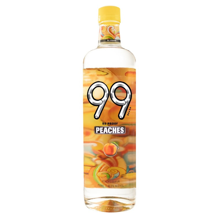 99 Brand Peach Schnapps 99 - 750ML - Front